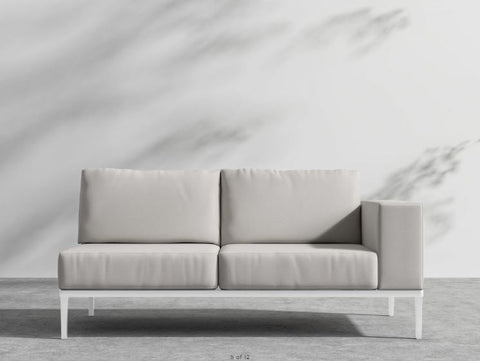 Francis Modern Loveseat Sofa for Outdoor Living