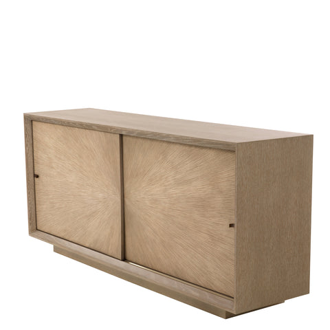 Lazarro Soft Scandinavian Washed Sideboard Cabinet