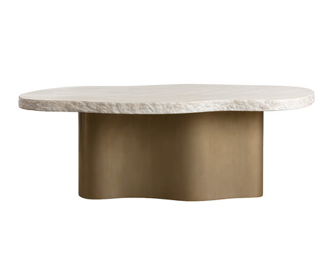 Idris Modern Freeform Drum Dining Table
