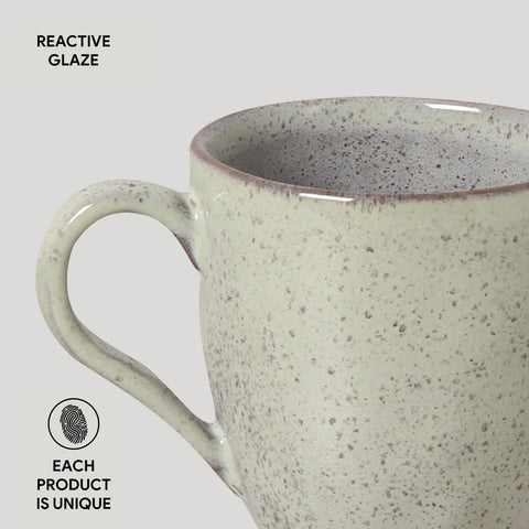 Porto Brasil Pistache Everyday Reactive Glaze Mug - Set of 4