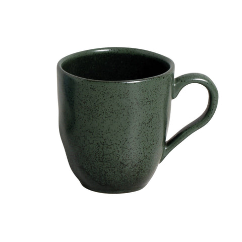 Porto Brasil Everyday Greenery Organic Stoneware Mug with Reactive Glaze - Set of 4