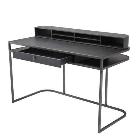 Timeless Minimalist Mid Century Curved Writing Desk