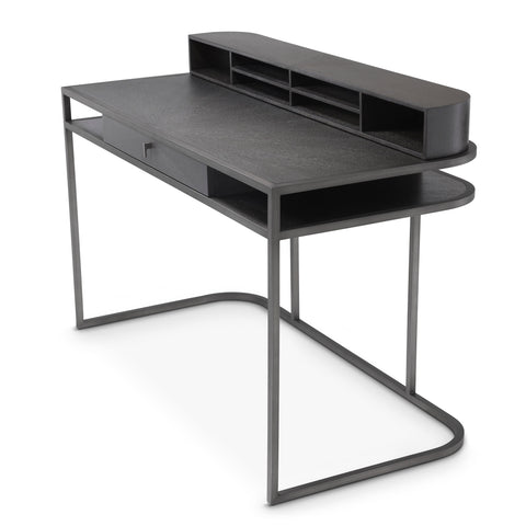 Timeless Minimalist Mid Century Curved Writing Desk