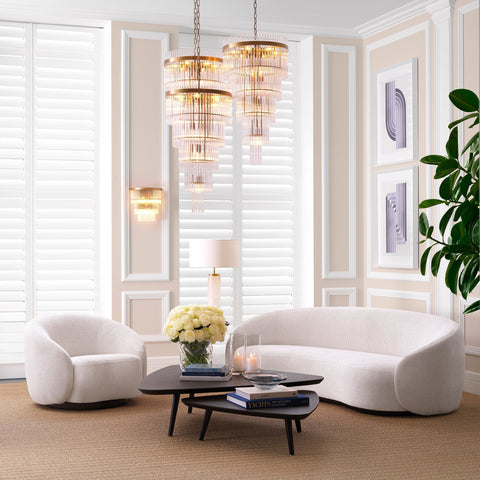 Eichholtz Timeless Minimalist Mid Century Freeform Coffee Table