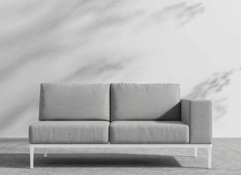 Francis Modern Loveseat Sofa for Outdoor Living