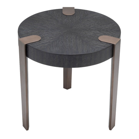 Eichholtz Timeless Minimalist Modern Round Center Accent Table - 22 W