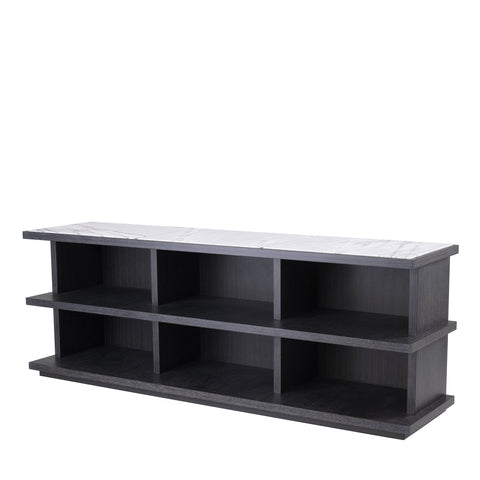 Miguel Contemporary Media Cabinet with Matte Finish