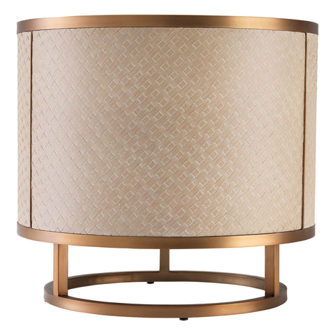 Space Saving Contemporary Curved Frame Accent Table