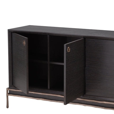 Contemporary Sideboard Cabinet with Knob Handles