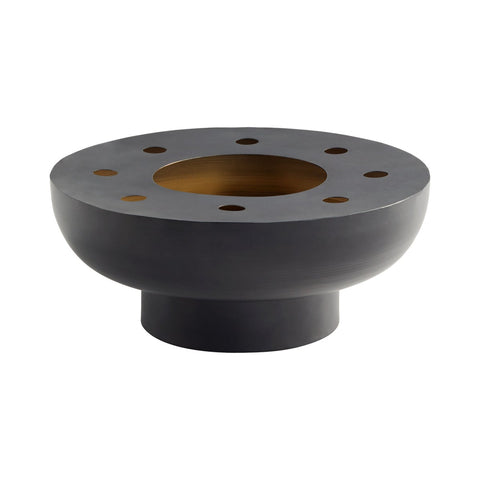 Decorating Essentials Contemporary Matte Cut-Out Bowl Vase