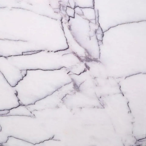 Space Saving Organic Marble Wood Curved Nightstand