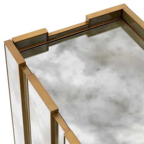 Nottingham Art Deco Mirrored Accent Cabinet