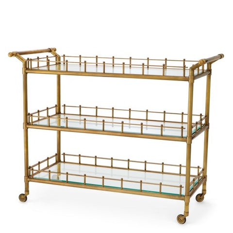 Scarlett Modern Rectangle Bar Cart
