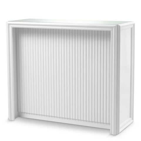 Eichholtz Timeless Minimalist Modern Fluted Wood Console