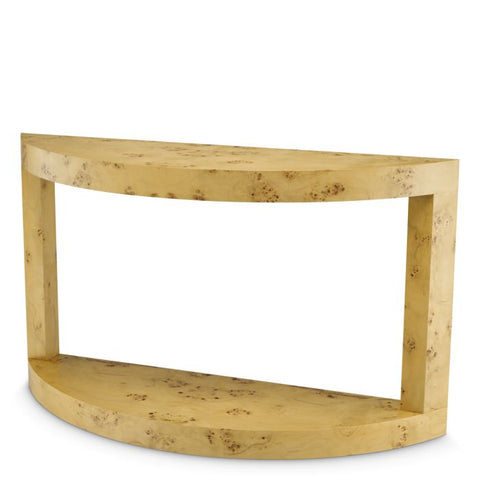 Eichholtz Timeless Minimalist Contemporary Semi-Circle Console