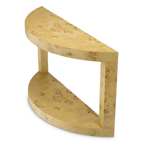 Eichholtz Timeless Minimalist Contemporary Semi-Circle Console