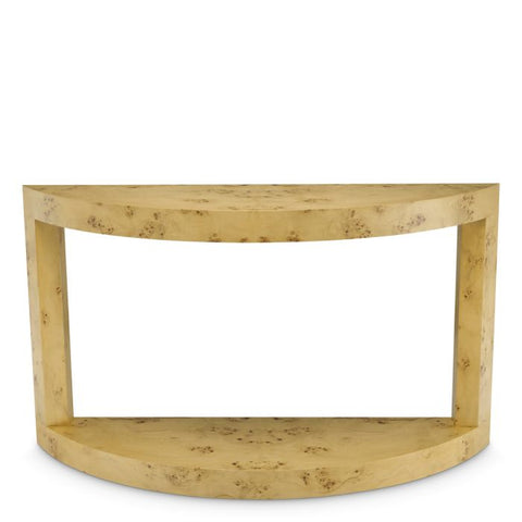 Eichholtz Timeless Minimalist Contemporary Semi-Circle Console