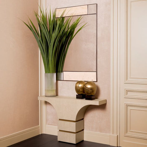Timeless Minimalist Curved Entryway Console for Contemporary Spaces