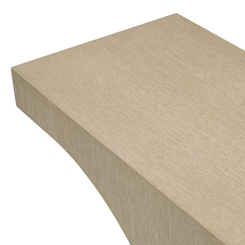 Timeless Minimalist Curved Entryway Console for Contemporary Spaces