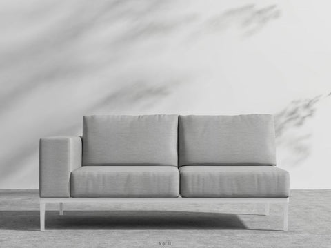 Francis Modern Loveseat Sofa for Outdoor Living