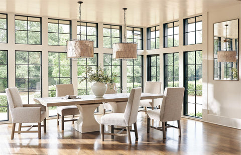 Bernhardt Aventura Contemporary Farm Dining Table