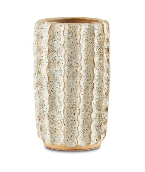 Decorating Essentials Handcrafted Crackle Glaze Table Vase