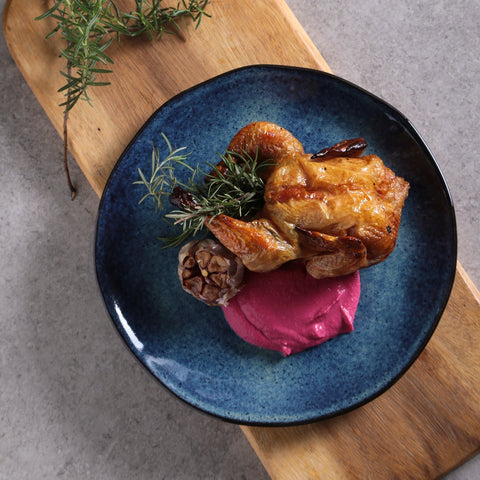 Porto Brasil Everyday Handmade Glazed Stoneware Plate Set - Set of 6