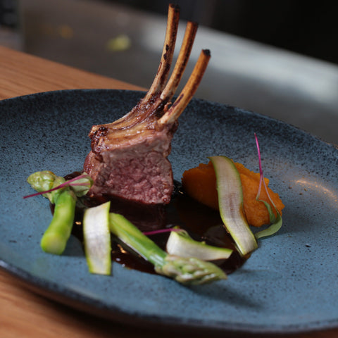 Porto Brasil Everyday Organic Abstract Handmade Glazed Plate Set - Set of 6