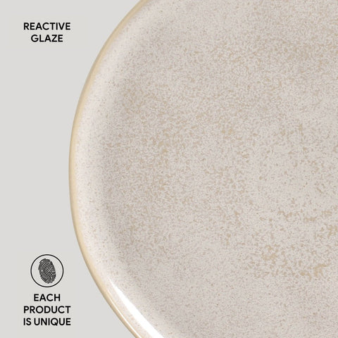 Everyday Handmade Abstract Glazed Plate Set