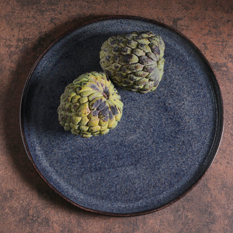 Porto Brasil Everyday Handmade Abstract Glazed Stoneware Plate Set - Set of 6