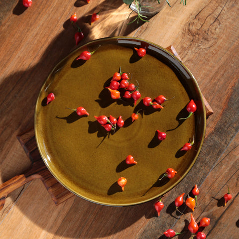 Everyday Organic Handmade Glazed Plate Set