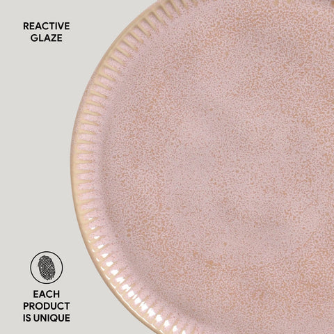 Everyday Handmade Abstract Stoneware Plate Set