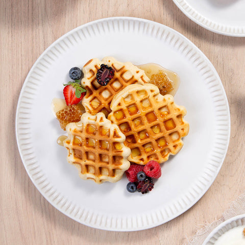 Porto Brasil Everyday Contemporary Handmade Glazed Stoneware Plate Set - Set of 6