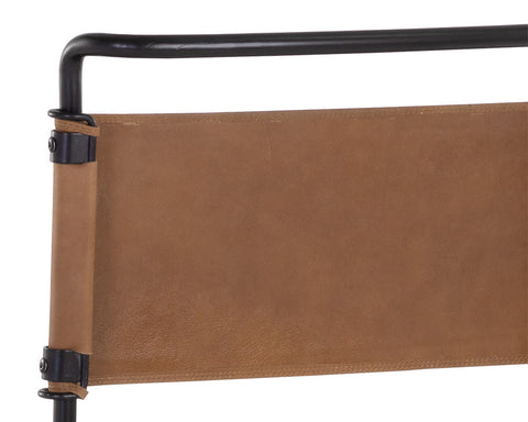 Industrial Creative Mid Century Slat Back Counter Stool