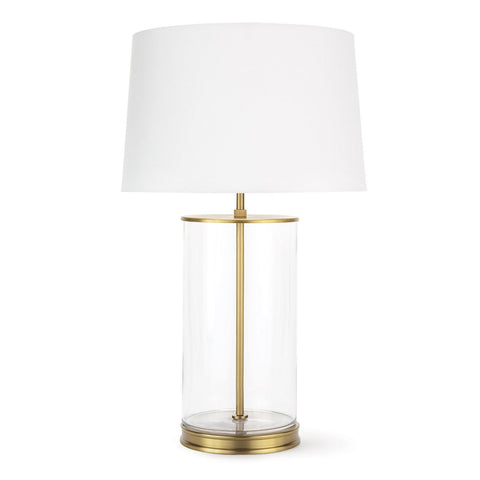 Magelian Column Accent Table Lamp Modern Cylinder Design
