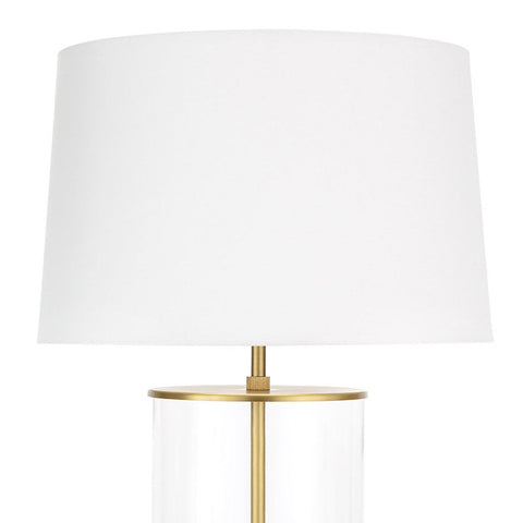 Magelian Column Accent Table Lamp Modern Cylinder Design