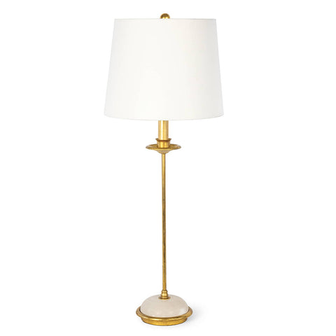 Fisher Elegant Accent Conical Buffet Table Lamp
