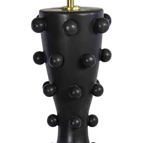 Pom Accent Handcrafted Table Lamp with Pom Poms