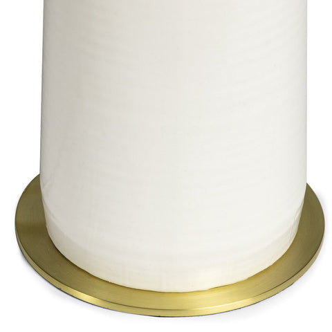 Sabina Column Accent Table Lamp Contemporary Drum Design
