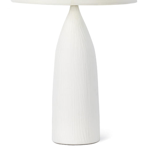 Hayden Ambient Minimalist Column Table Lamp with Carving