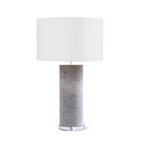 Andres Accent Modern Column Drum Table Lamp