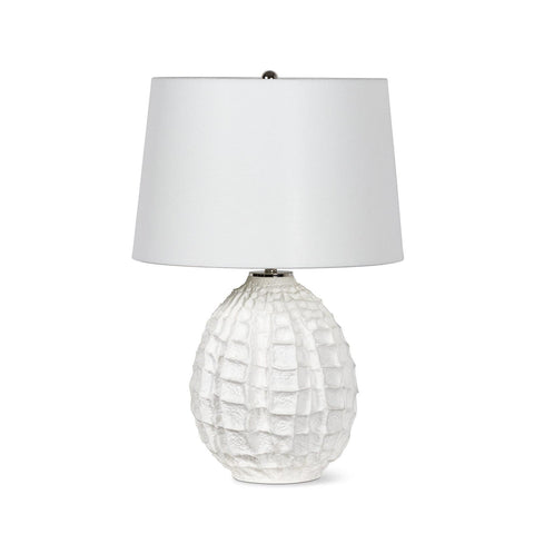Caspian Coastal Accent Round Table Lamp