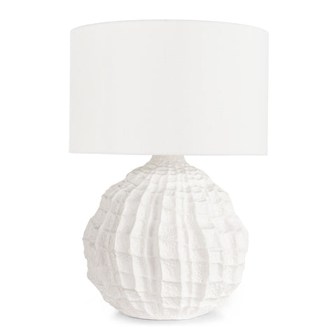 Caspian Coastal Accent Round Table Lamp
