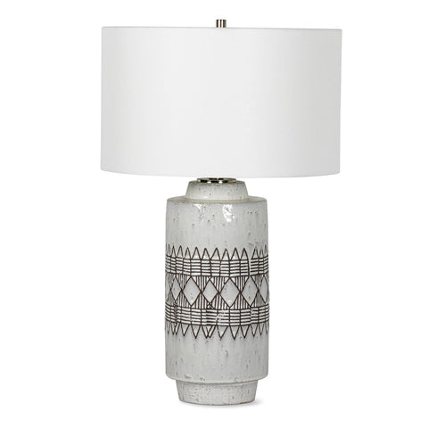 Zuri Organic Accent Column Table Lamp