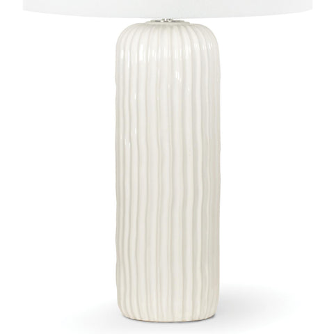 Caldon Coastal Fluted Column Table Lamp