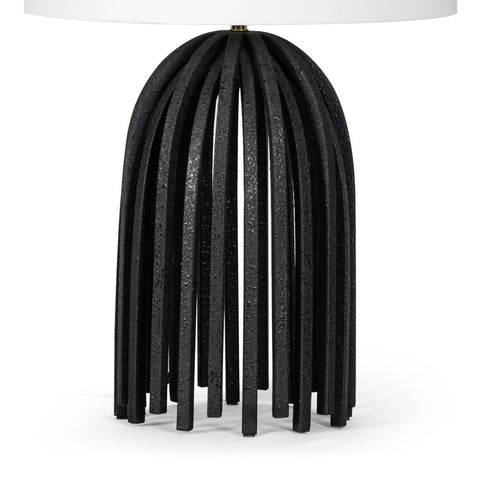 Accent Modern Column Table Lamp Drum Shape