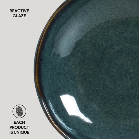 Porto Brasil Everyday Handmade Glazed Stoneware Bowl Set - Set of 6