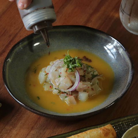 Porto Brasil Everyday Organic Handmade Glazed Bowl Set - Set of 6