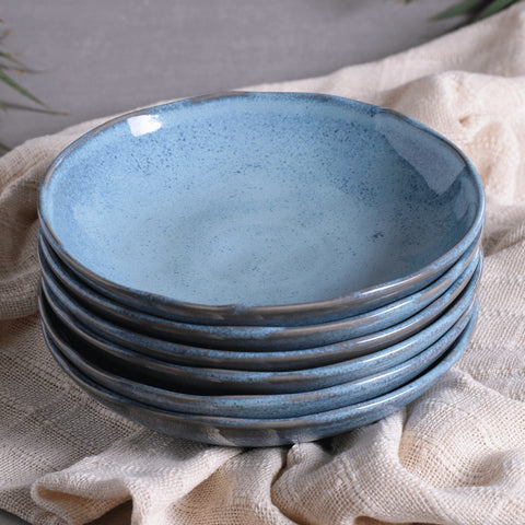 Porto Brasil Everyday Abstract Glazed Stoneware Bowl Set - Set of 6