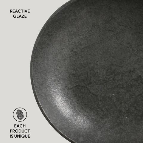 Porto Brasil Everyday Handmade Modern Stoneware Bowl Set - Set of 6